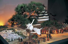姫路菓子博2008シンボル展示「姫路城　白鷺の夢」