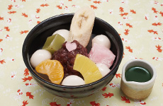 「白玉あんみつ」
制作＝楠原ひろみ