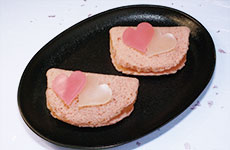 「苺とミルクのスイートハート」制作＝杉山慎一氏